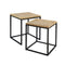 Levede 2PCS Nesting Coffee Tables