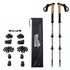 Mountview 2 Pcs Hiking Trekking Poles Walking Stick Adjustable Lightweight Grey-2050059022622658560
