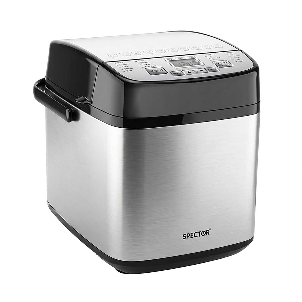 Spector Automatic Bread Machine 19-in-1 1.5Lb 15H Timer Compact Home Baking-2109799588423208961