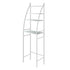 Dutxa 3 Tier Over Toilet Storage Shelf White-2006733188558360576