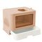 PaWz Foldable Cat Litter Box Tray Enclosed Pink-2018816753664135168