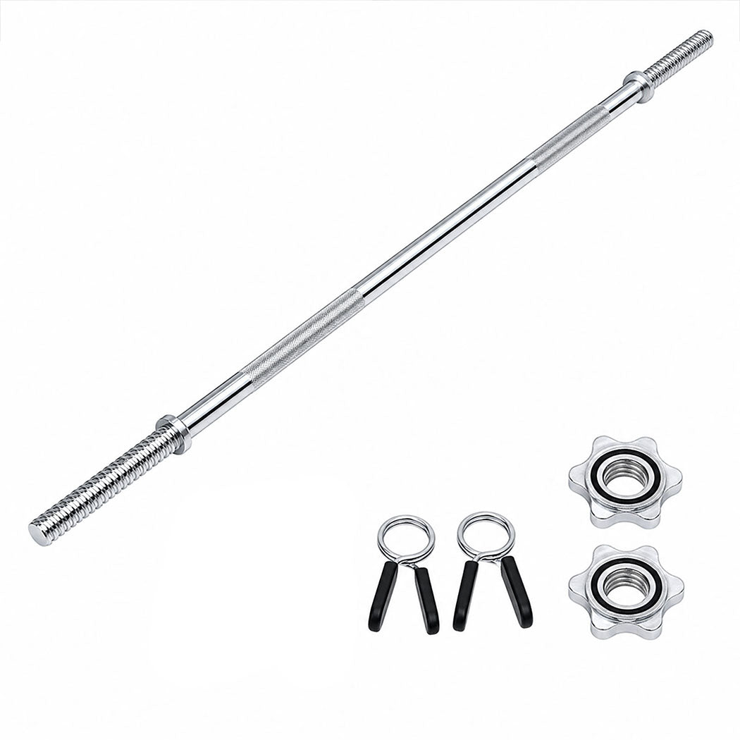 Centra 140cm Weight Lifting Bar Standard Barbell Home Gym Fitness Steel 480LB-2072893535434182656