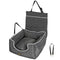 PaWz Dog Car Booster Seat Belt Pet Backrest Grey-2018816730658377728