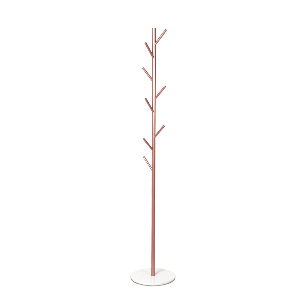 Levede Coat Rack Hat Clothes Stand Hanger Rose Gold Rose Golden-2018816740716318720