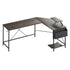 Levede Computer Desk Corner Desk Brown-2006732838480777216