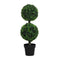 Lambu Artificial Double Ball Boxwood Trees