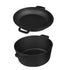 Toque 5.84L Double Dutch Oven 2 in 1 Cast Iron Pan-2050056750580764672