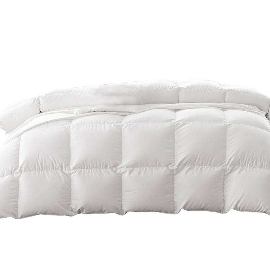 DreamZ Duck Down Feather Quilt 200GSM Super King-1864183338328264704