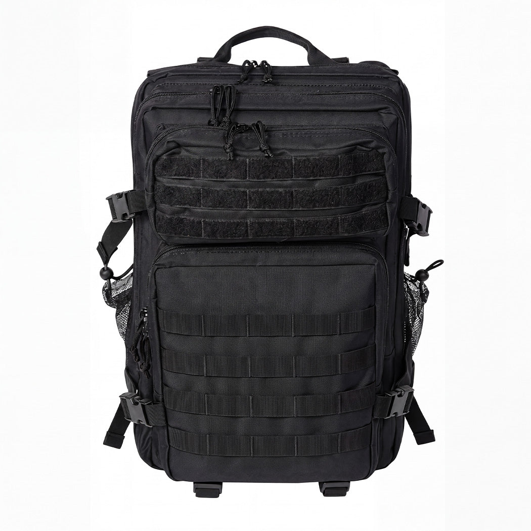 Slimbridge 45L Military Tactical Backpack Rucksack Hiking Travel Bag Black-2072893576735494144