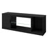 Levede TV Stand Storage with LED 140cm Black-2050056754112368640