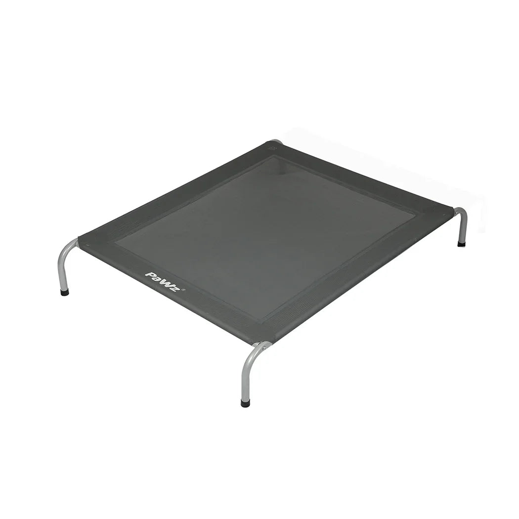 PaWz Elevated Trampoline Pet Bed Dog M Grey Medium-2029387232783241216