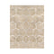 Marlow Floor Rug Soft Embossed Carpet Non Slip Plush Shaggy Rugs Leaf Pattern