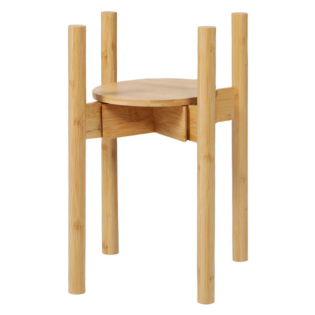 Levede Bamboo Adjustable Plant Stand Indoor Outdoor-2065254276858515456