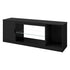 Levede TV Stand Storage with LED 140cm Black-2011971130793005056