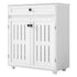 Levede Shoe Cabinet Door Storage Rack Cupboard White-2050056913709830144
