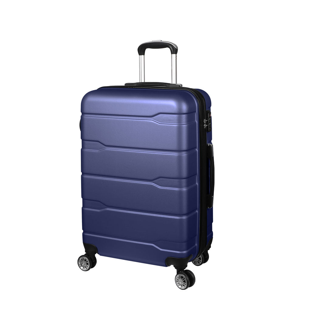 Slimbridge 28" Inch Expandable Luggage Navy 28 inch-2029387269311434752