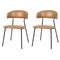 Levede 2x PU Leather Dining Chairs Kitchen Lounge-2050056743995707392