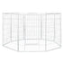 PaWz 8 Panel 32'' Pet Dog Playpen Puppy White 2.5kg Mackerel & Lamb-2018816894563389440