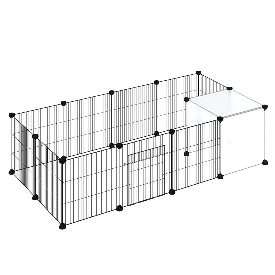 Pawz 14 Panels Hamster Playpen Puppy Small Pets Fence-2050056793798873088