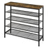 Levede 5-Tier Shoe Rack Storage Cabinet 100cm Wide-1864183516602961920