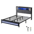 Levede Queen Bed Frame with Storage Headboard RGB LED