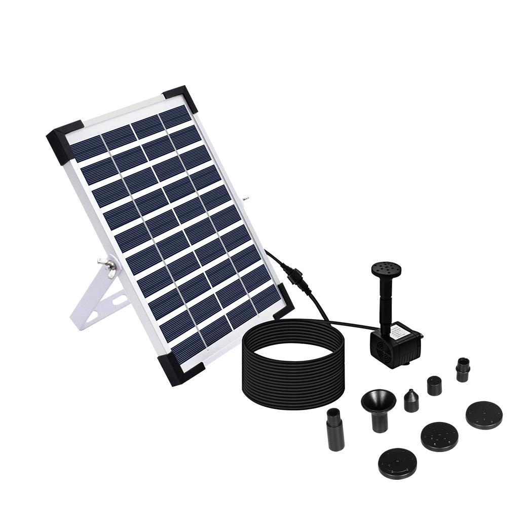 Solar Fountain 5W Powered Water Power-2065254377408565248