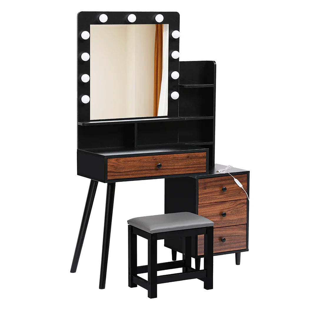 Levede Dressing Table Stool Set-2029387202215153664