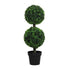 Lambu Artificial Double Ball Boxwood Trees-2018816712157302784