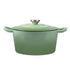 TOQUE 4L Enamel Dutch Oven Pot in Green Colour-2018816783506608128
