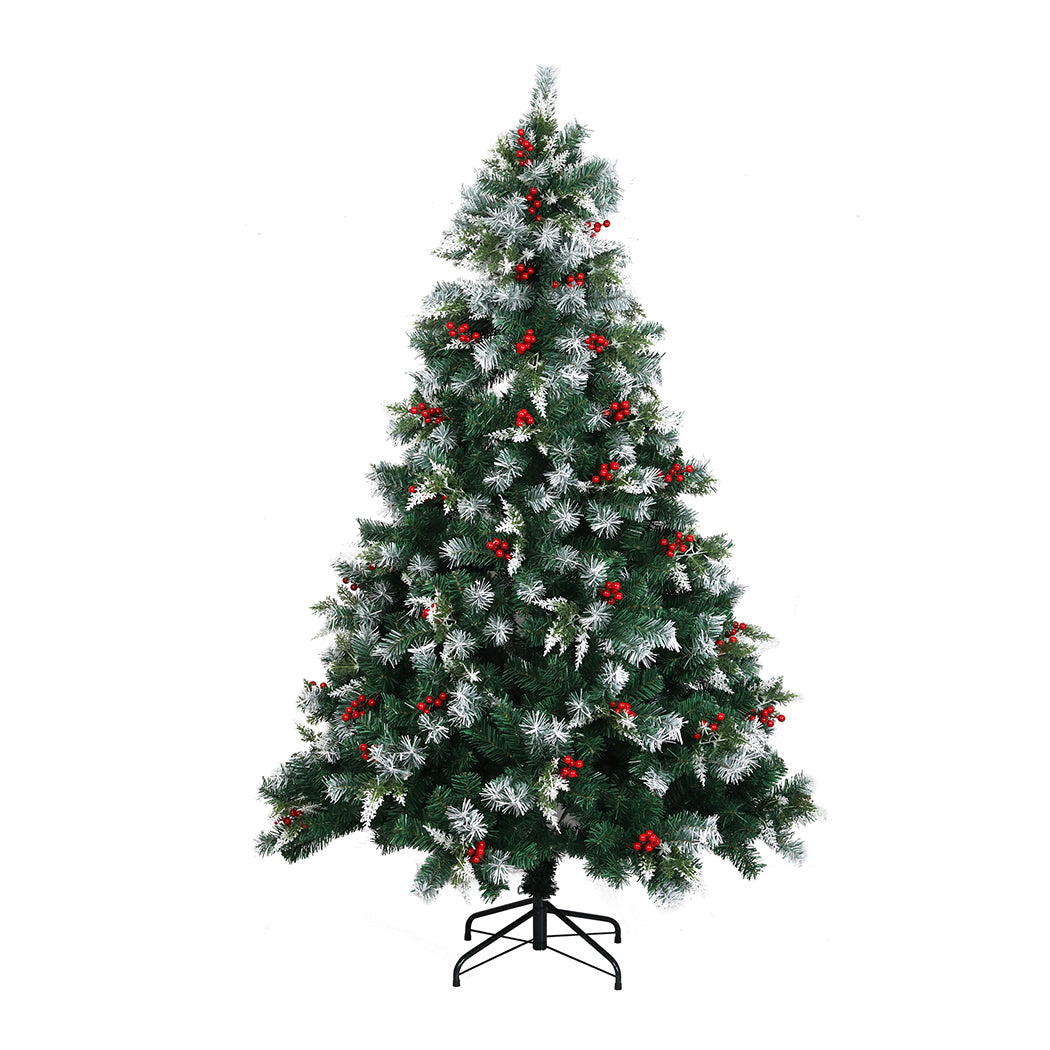SANTACO Christmas Tree Snow Flocked1.8M-1942353635467988992