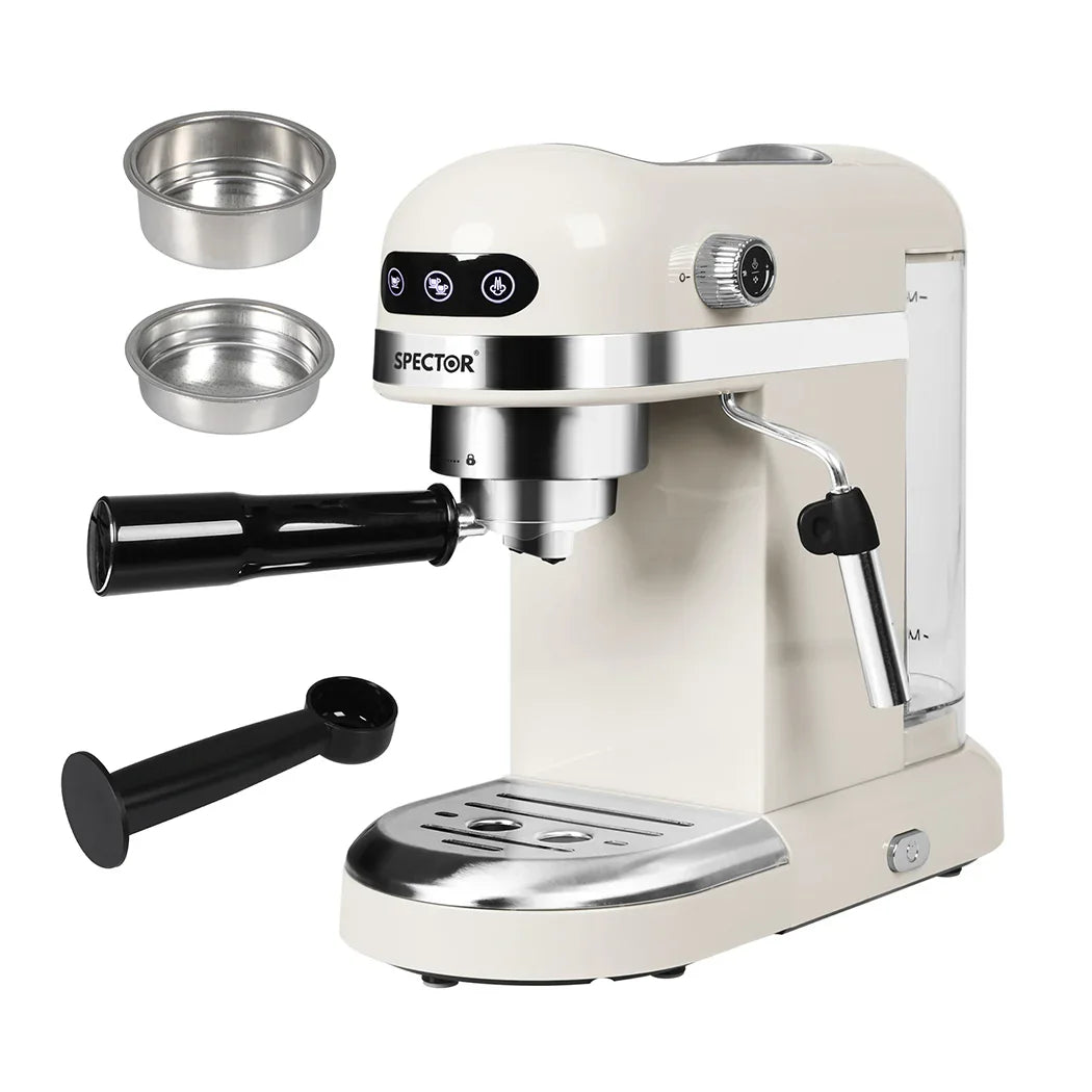 Spector Coffee Maker Machine Espresso Milk White-2018816889031102464