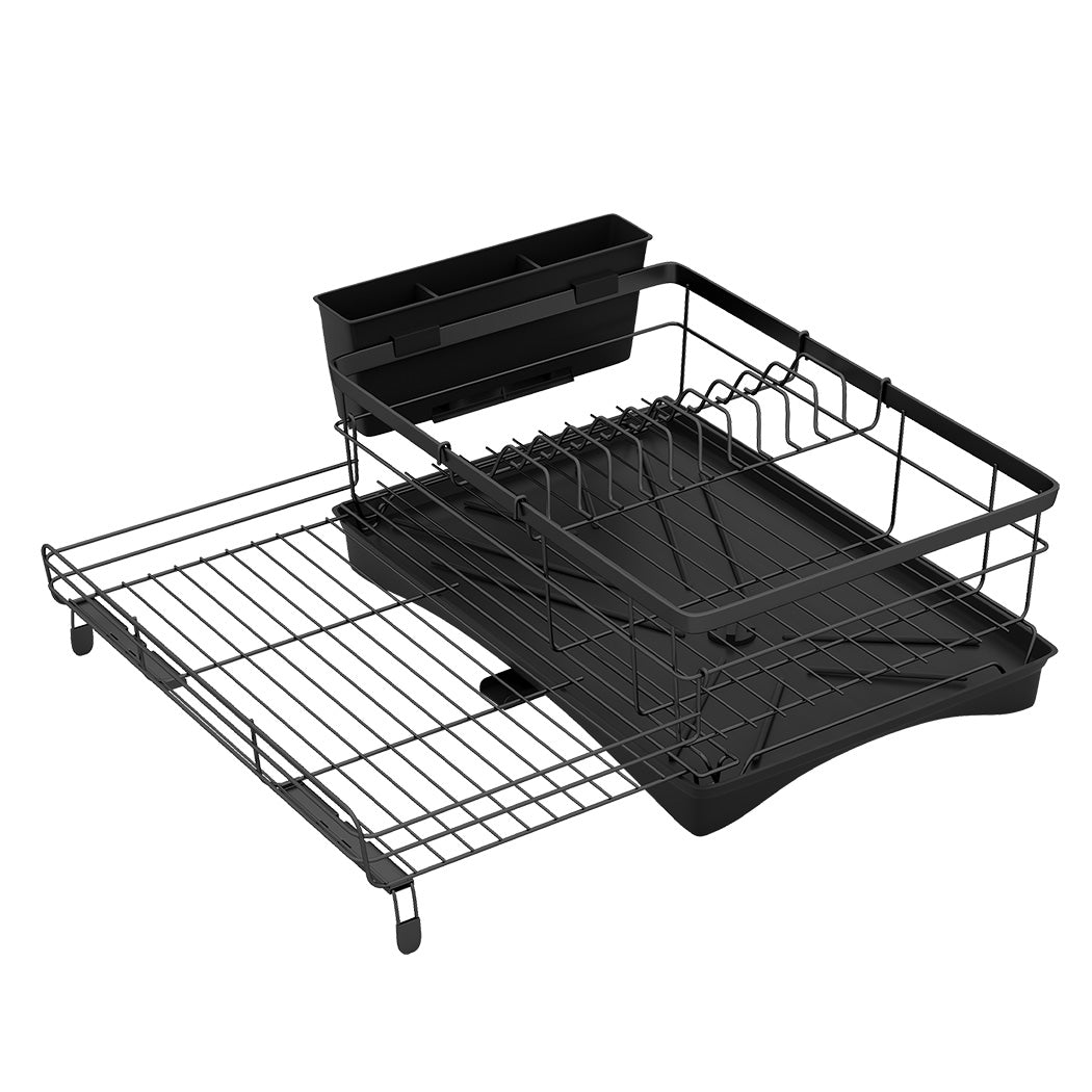 Toque Expandable Drain Drying Rack Dish Bowl Holder-2029387209609711616