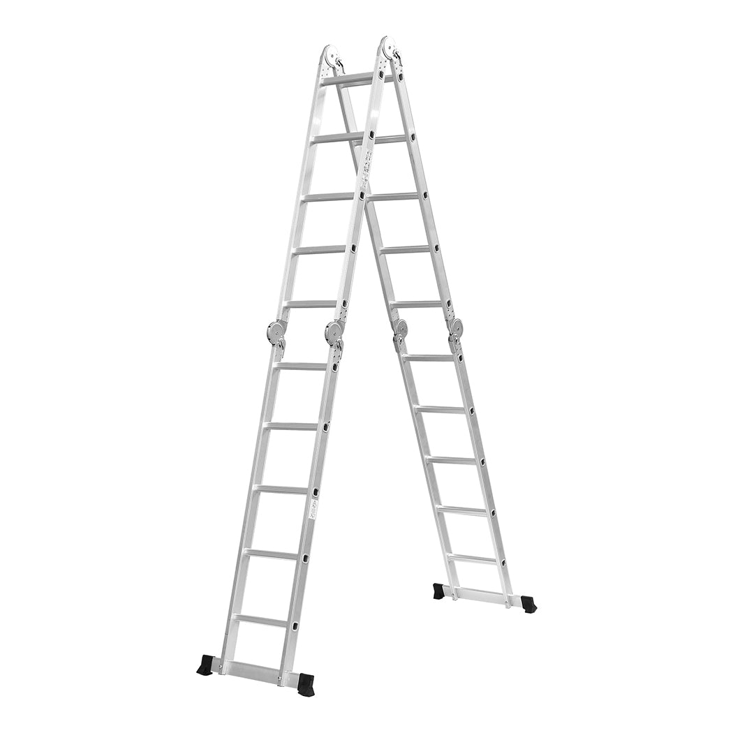 Traderight Multi Purpose Ladder Aluminium-1864184260450193408