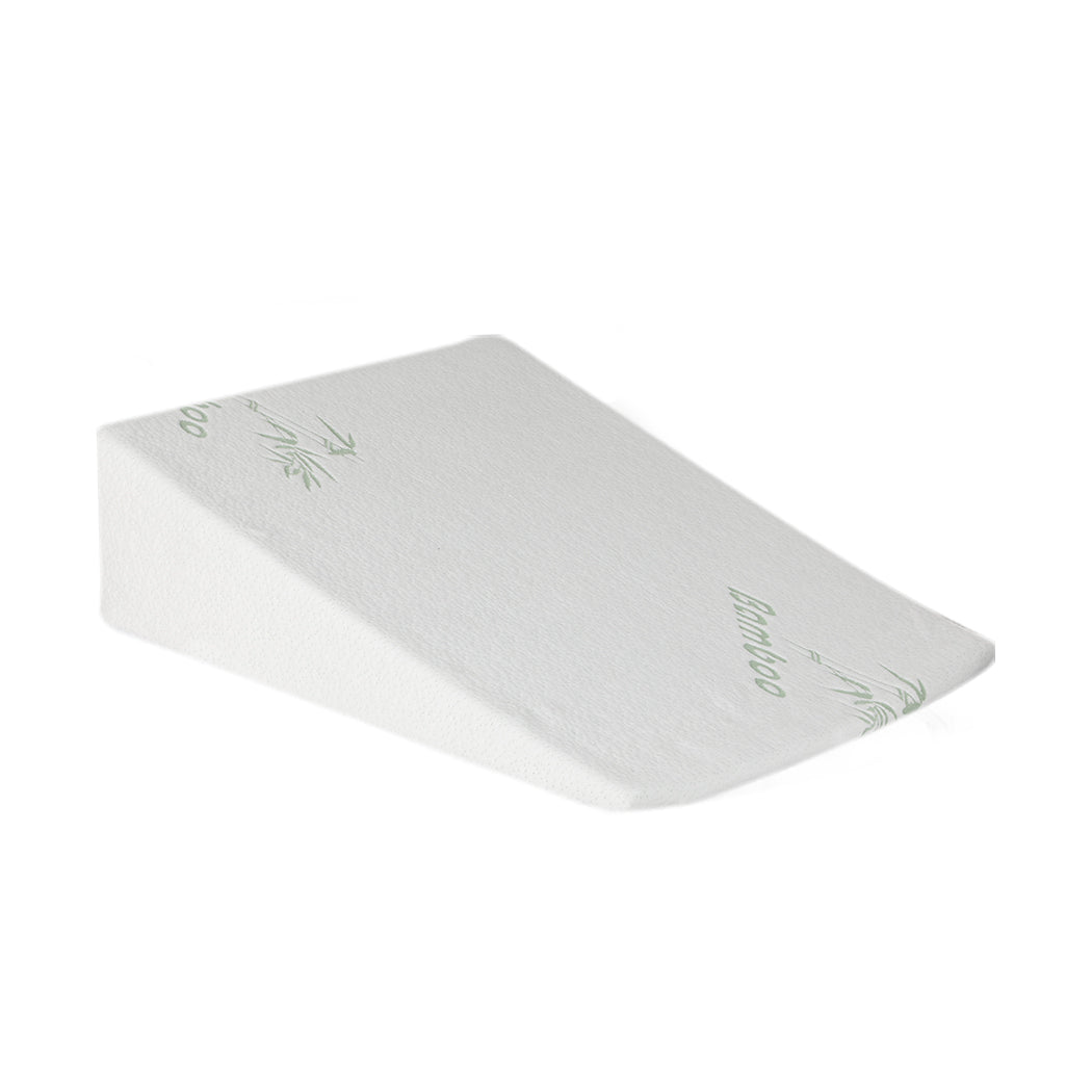 DreamZ Bedding Wedge Pillow Memory Foam White 19-2029387257609326592