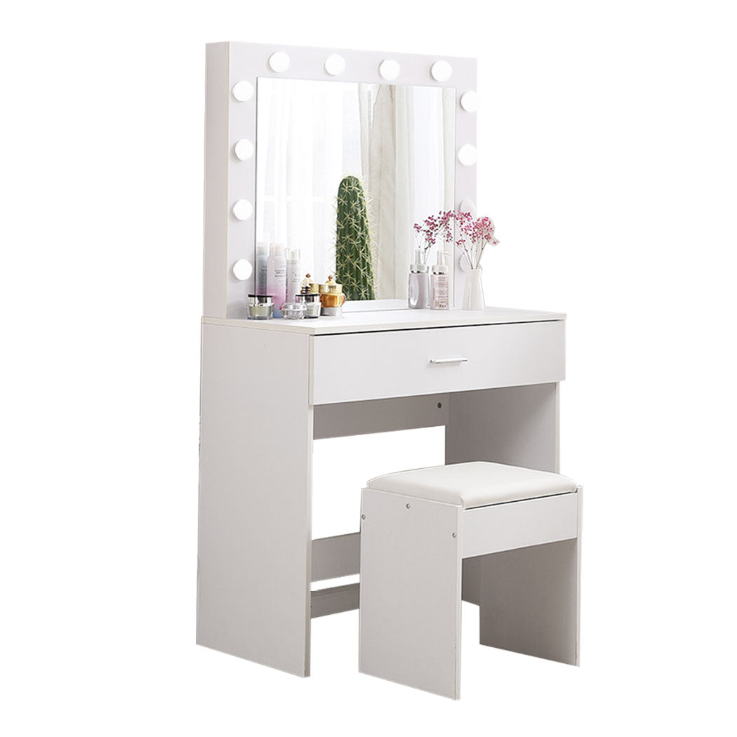 Levede Dressing Table Set Makeup Mirror-1864184742493163520