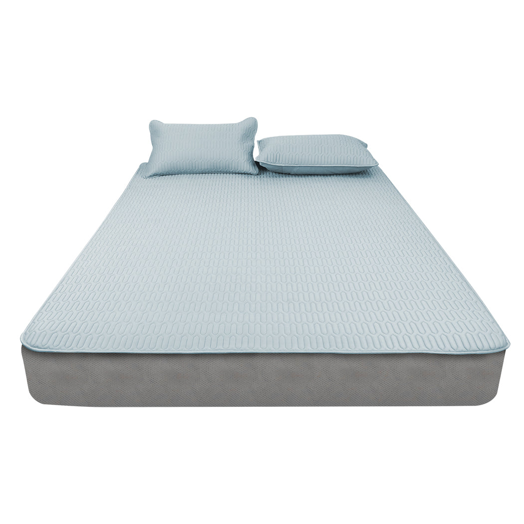 DreamZ Latex Cooling Bed Sheet Set Fitted 3PCS King-1864183182350487552