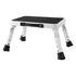 Levede Folding Aluminium Step Stool 150kg 3 Height Adjustable Portable Multi-Use-2050059014036918272