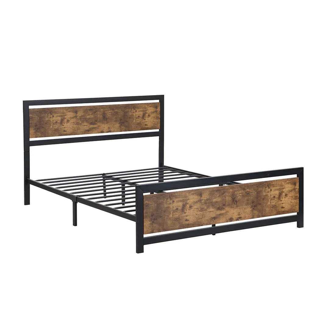 Levede Metal Bed Frame Mattress Base Queen-2006733225300463616