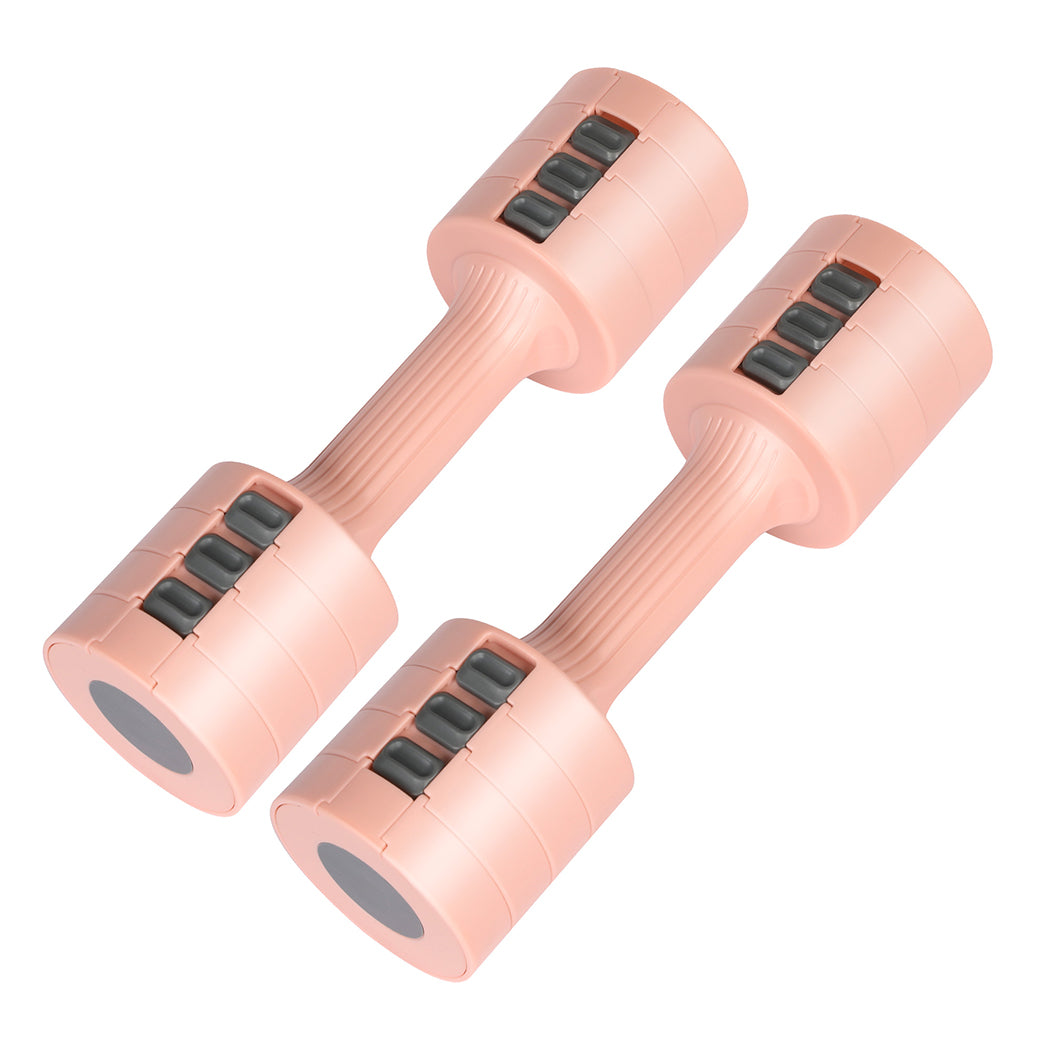 Centra A Pair Of 1KG To 5KG Dumbbells Pink-1910112187112886272