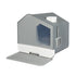 PaWz Fully Enclosed Cat Litter Box Mat Grey-2029387231323623424