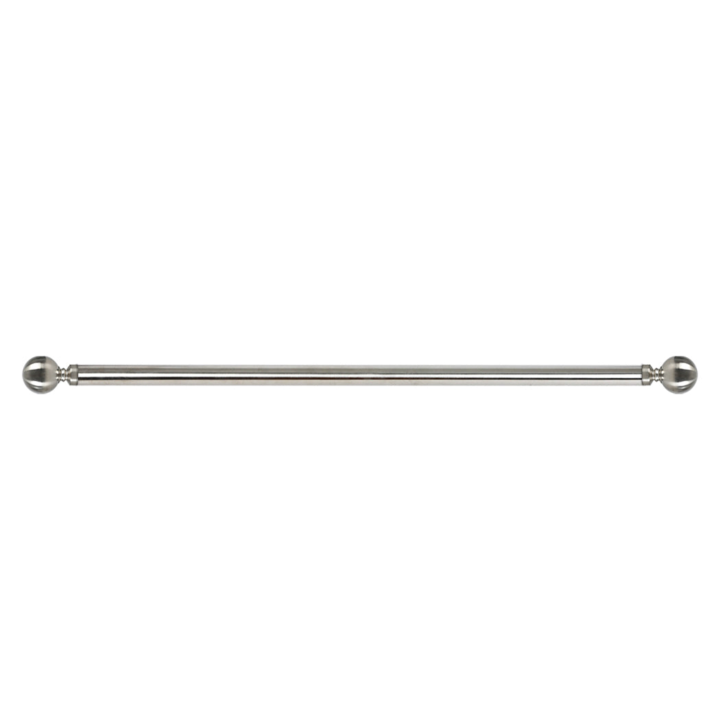 Marlow Steel Curtain Rod Quiet Rail Satin Nickel-1864183271538167808