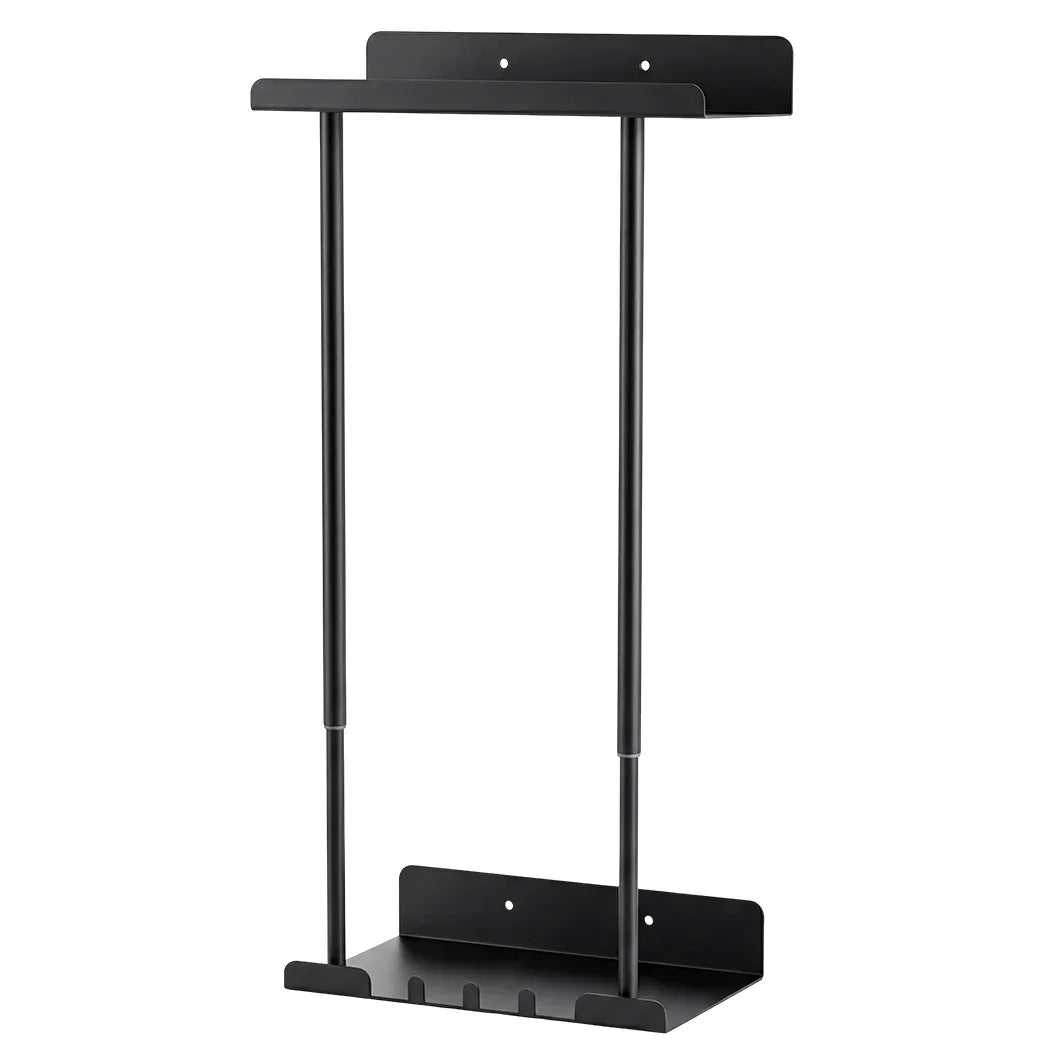 Levede Adjustable Towel Rack 3 Hooks Bathroom Towel Storage Holder Wall Mounted-2050059022261948416