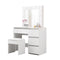 Levede Dressing Table Vanity Set Stool-2006732941421580288
