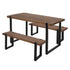 Levede Wooden Dining Sets 1XTable+2X-2006733279557980160