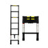 Traderight Multipurpose Aluminium Ladder Telescopic 2M Black 2 Meter-2006733179096010752