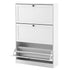 Levede Shoe Cabinet 3 Flip Drawers Adjustable Shelf Shoe Organiser Storage Rack-2050059010387873792