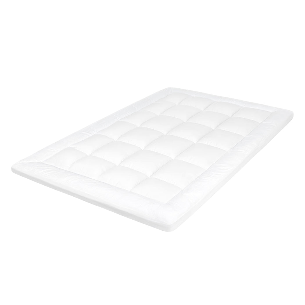 Dreamz Mattress Topper Pillowtop Cover Bed Protector Queen-2029387307706093568