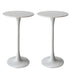 Levede 2x Round Bar Table Pub Tables White-2006733275493699584