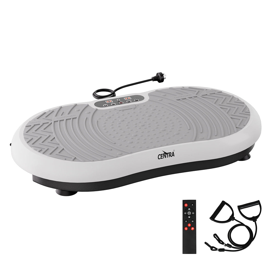 Centra Vibration Plate Train Exercise Machine White-1919892818109796352