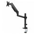 Levede Single Monitor Arm Adjustable 2-Way Desk Mount Rotatable 13-32 inch Black-2100035032734371840